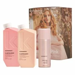 Hair Kevin Murphy More Than Pink Plumping Wash, Rinse And Session Flex Travel