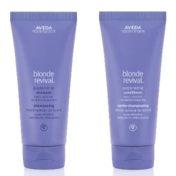 Hair Aveda Blonde Revival Purple Toning Shampoo & Conditioner 6.7oz SET