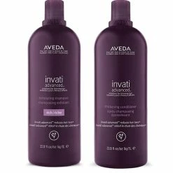 Hair Aveda Invati Exfoliating Shampoo Rich & Thickening Conditioner 33.8 Oz Each SET