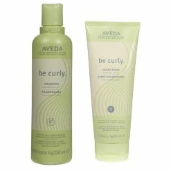 Aveda Be Curly Shampoo 8.5oz & Conditioner 6.7oz Set Hair