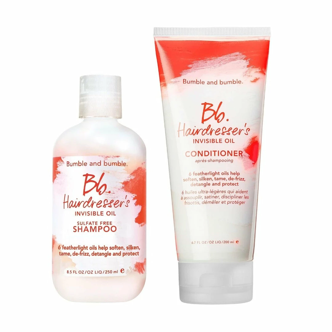 Outlet π Bumble And Bumble Hairdresser's Invisible Oil Sulfate Free Shampoo 8.5 Oz & Conditioner 6.7 Oz π― 1 Bumble And Bumble Hairdresser's Invisible Oil Sulfate Free Shampoo 8.5 Oz & Conditioner 6.7 Oz