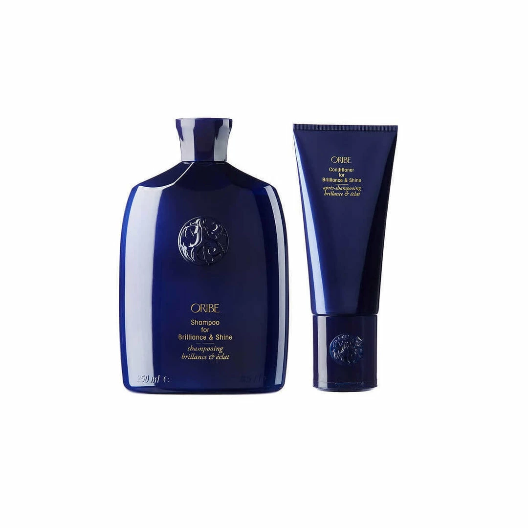 New π Oribe Shampoo For Brilliance And Shine & Conditioner 8.5 Oz/6.8 Oz In The Box π 1 Oribe Shampoo For Brilliance And Shine & Conditioner 8.5 Oz/6.8 Oz In The Box