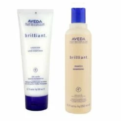 Aveda Brilliant Shampoo 8.5 Oz & Conditioner 6.7 Oz Duo Set Hair