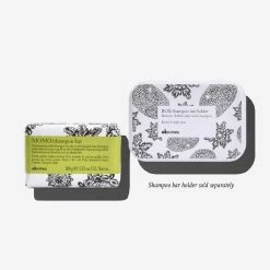 Davines MOMO Shampoo Bar Hydrating Shampoo For Dry And Dehydrated Hair3.53oz And Case