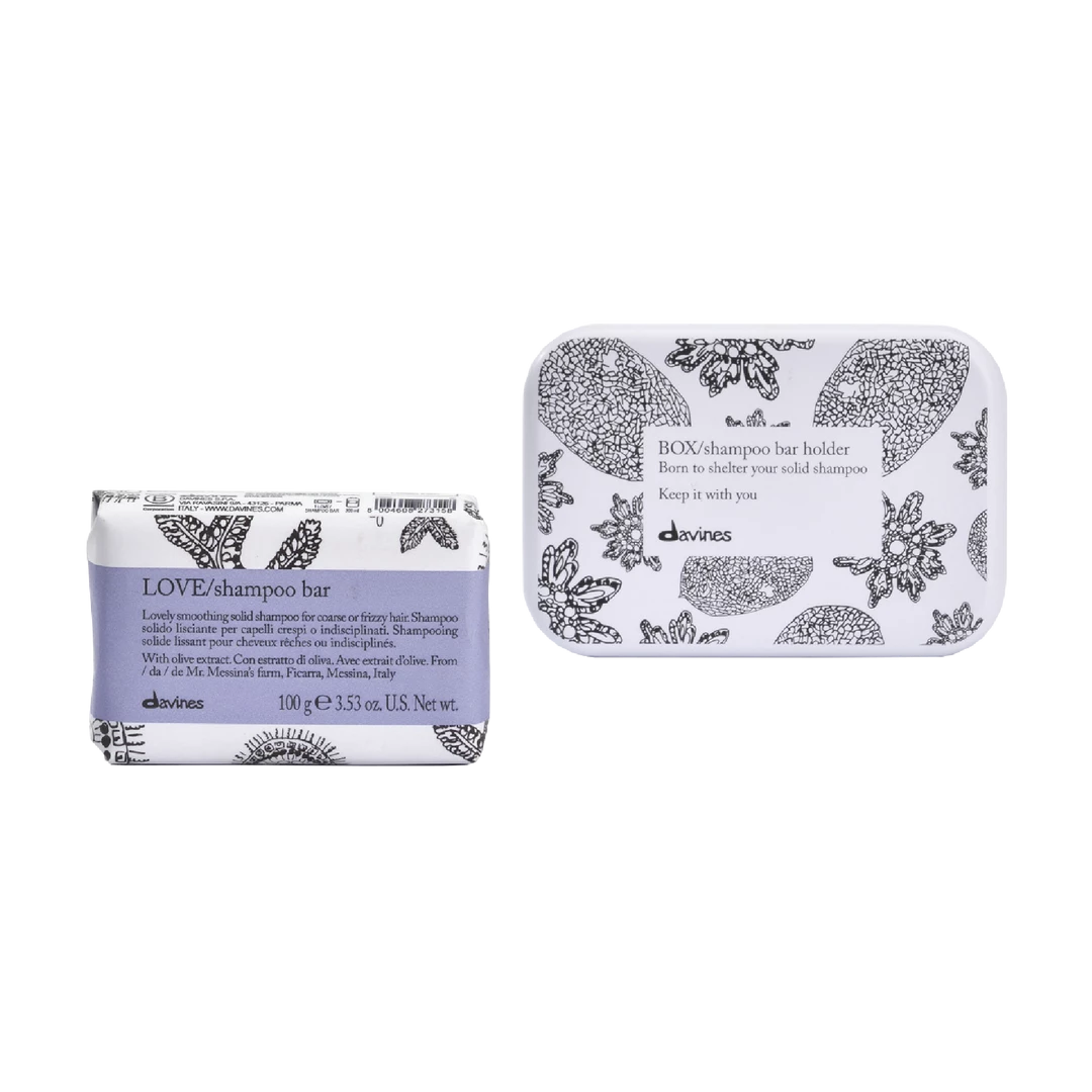Best Sale 😍 Davines LOVE Shampoo Bar Hydrating Shampoo For Dry And Dehydrated Hair 3.53oz And Case Body 🔥 1 Davines LOVE Shampoo Bar Hydrating Shampoo For Dry And Dehydrated Hair 3.53oz And Case Body