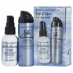 Hair Bumble And Bumble Thickening Go Big Treatment And Dryspun Travel SET