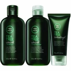 Hair Paul Mitchell Tea Tree Special Shampoo 10oz, Conditioner 10oz, Tea Tree Firm Hold Gel 2.5oz 3PCS SET