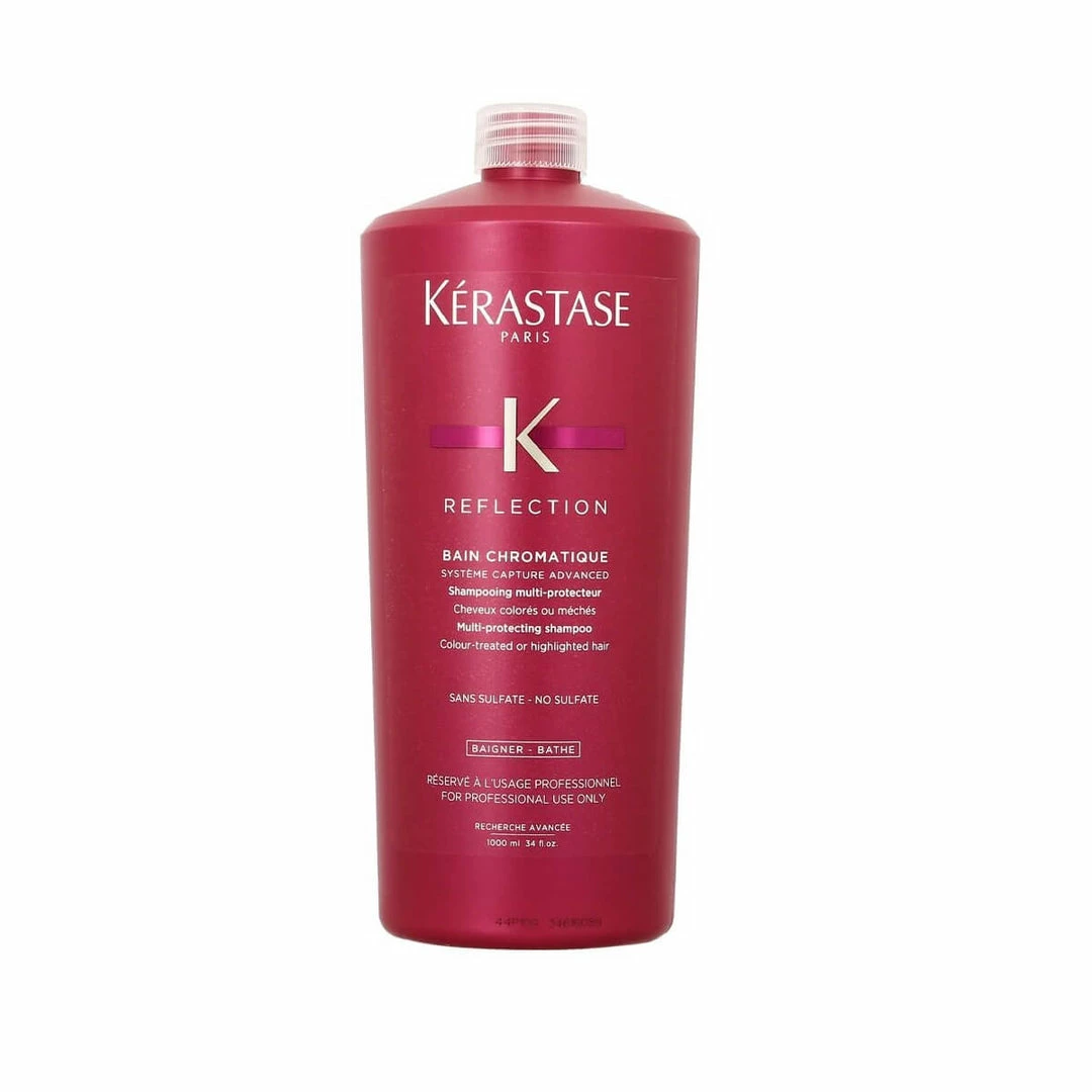 Brand new 𧨠Hair Kerastase Reflection Bain Chromatique Sulfate Free Shampoo 1000 Ml/34 Oz π 1 Hair Kerastase Reflection Bain Chromatique Sulfate Free Shampoo 1000 Ml/34 Oz