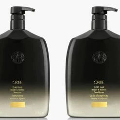 Hair Oribe Gold Lust Repair & Restore Shampoo & Conditioner With A Pumps SET 33.8 Oz