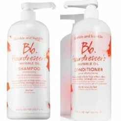 Bumble And Bumble Hairdresser's Invisible Oil Sulfate Free Shampoo 33.8oz & Conditioner 33.8 Oz