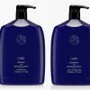 Oribe Shampoo For Brilliance & Shine And Conditioner 33.8 Oz With A Generic Pumps Hair