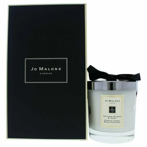 Cheap 🥰 Jo Malone Nectarine Blossom & Honey Scented Home Candle 200g/7oz In The Box Fragrance 😍 1 Jo Malone Nectarine Blossom & Honey Scented Home Candle 200g/7oz In The Box Fragrance