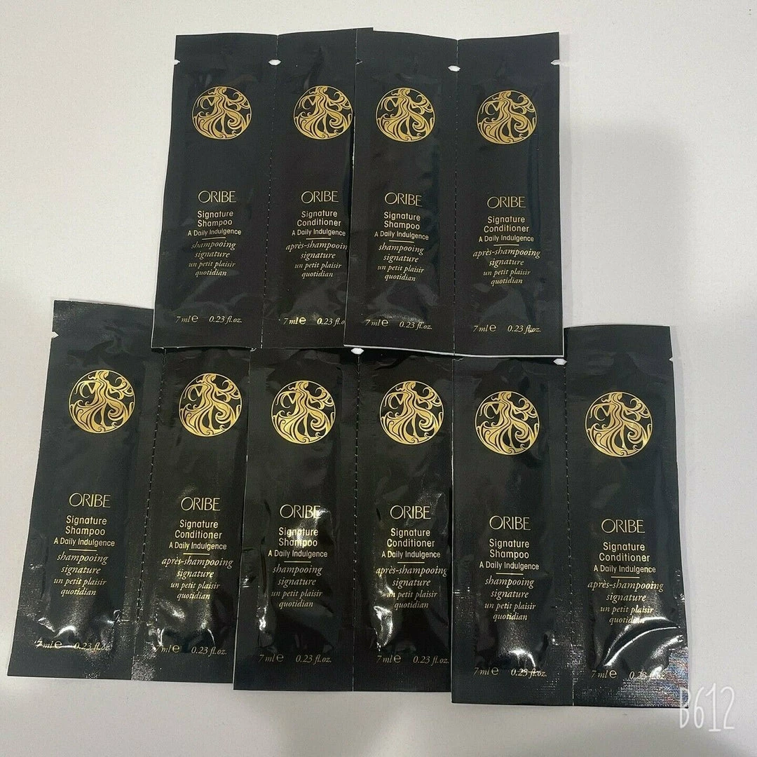 Best Sale 🎁 Oribe Signature Shampoo And Conditioner 0.23oz Travel Size 5 Samples 🔥 1 Oribe Signature Shampoo And Conditioner 0.23oz Travel Size 5 Samples