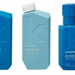 Kevin Murphy Repair Me Wash Shampoo, Rinse 8.5oz & 6.7oz Restore.treatment SET