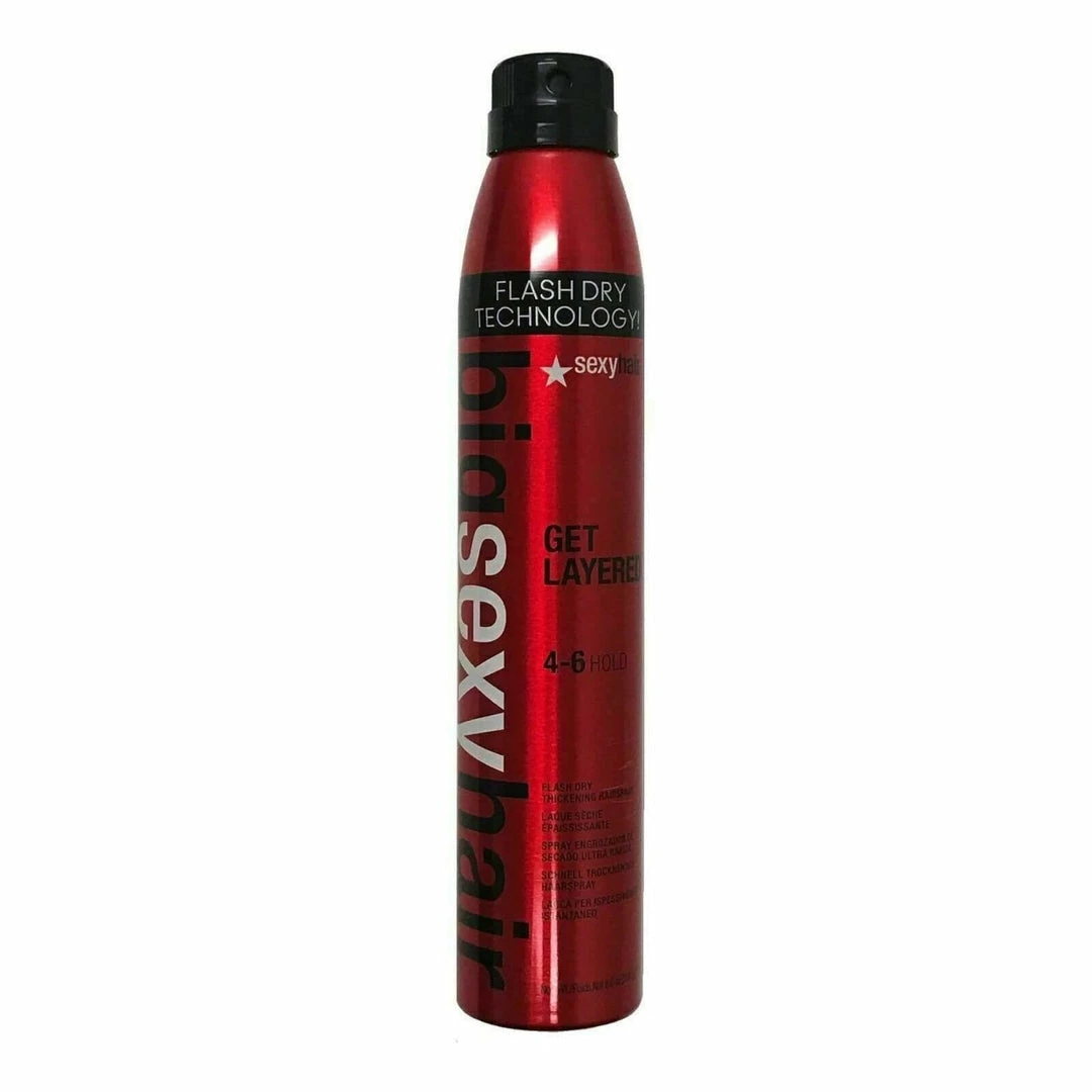Buy 💯 Big Sexy Hair Get Layered Flash Dry Thickening Hairspray 8 Oz 😉 1 Big Sexy Hair Get Layered Flash Dry Thickening Hairspray 8 Oz