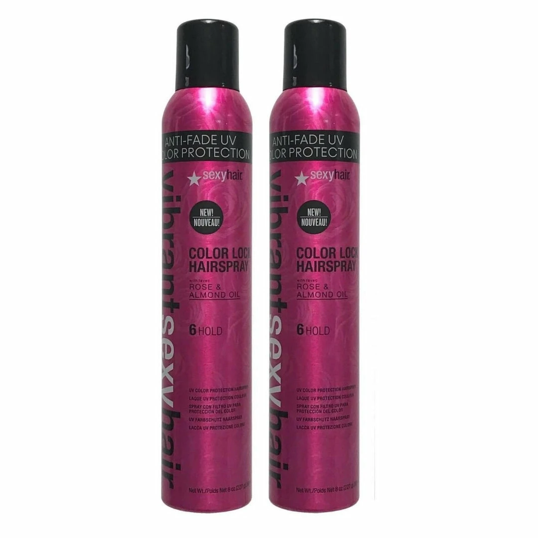 Cheapest ๐งจ Sexy Hair Vibrant Color Lock Hairspray 8 Oz Each Pack Of 2 ๐ 1 Sexy Hair Vibrant Color Lock Hairspray 8 Oz Each Pack Of 2
