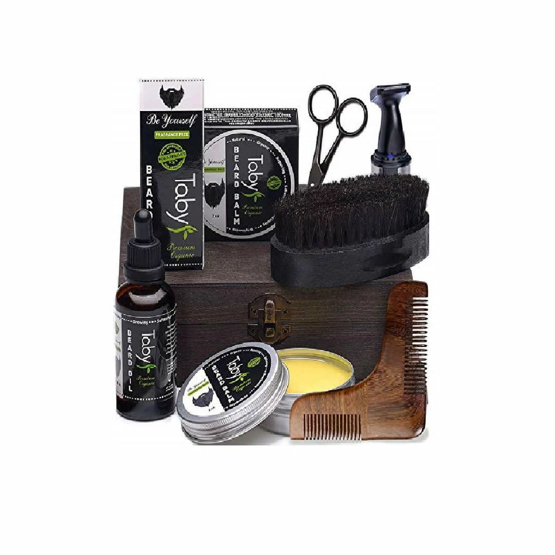Outlet ๐ฅ Tabys Hair Beard Kit Grooming & Trimming Kit - Gift For Men ๐ 1 Tabys Hair Beard Kit Grooming & Trimming Kit - Gift For Men